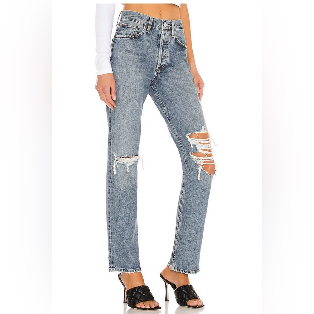AGOLDE Lana Straight in Backdrop Size 27
